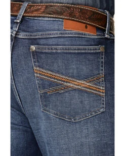 Wrangler 20X Men's Cynn Dark Wash Vintage Stretch Slim Bootcut Jeans 8 Wrangler 20X Men's Cynn Dark Wash Vintage Stretch Slim Bootcut Jeans -Ariat Shop 2000351006 400 P3
