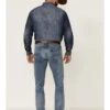 Rock & Roll Denim Men's Hooey Light Vintage Wash Revolver Stretch Slim Straight Jeans -Ariat Shop 2000351106 400 P1
