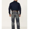 Rock & Roll Denim Men's Vintage Dark Wash Double Barrel Relaxed Straight Jeans -Ariat Shop 2000351110 400 P1