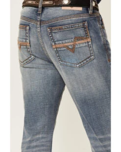 Cody James Core Men's Bear Down Light Wash Stretch Slim Bootcut Jeans -Ariat Shop 2000351786 400 P4