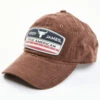 Cody James Men's Brown Corduroy True American Logo Patch Ball Cap -Ariat Shop 2000351854 200 P1