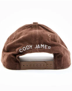 Cody James Men's Brown Corduroy True American Logo Patch Ball Cap -Ariat Shop 2000351854 200 P3
