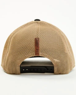 Black Clover Men's Leatherman Circle Logo Mesh Back Trucker Cap 7 Black Clover Men's Leatherman Circle Logo Mesh Back Trucker Cap -Ariat Shop 2000352068 001 P3