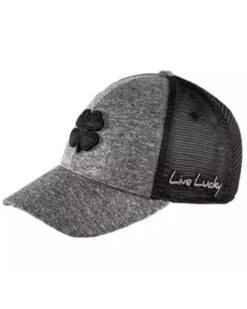 Black Clover Men's Logo Mesh-Back Fitted Ball Cap 7 Black Clover Men's Logo Mesh-Back Fitted Ball Cap -Ariat Shop 2000352070 070 P3