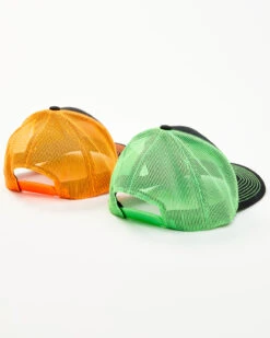 Justin Men's Assorted Embroidered Neon Logo Mesh Back Trucker Cap -Ariat Shop 2000353917 900 P4