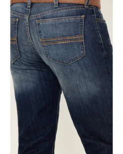 Cinch Men's Silver Label Medium Stonewash Performance Stretch Slim Straight Jeans -Ariat Shop 2000355892 402 P4