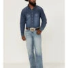 Cinch Men' Grant Light Stonewash Performance Bootcut Jeans -Ariat Shop 2000355944 402 P1