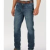 Wrangler Retro Green Men's Lexford Dark Wash Stretch Slim Straight Jeans -Ariat Shop 2000358071 400 P1
