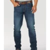 Rock 47 By Wrangler Men's Ruckett Dark Wash Stretch Slim Straight Jeans -Ariat Shop 2000358077 400 P1