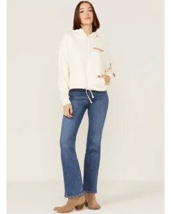 Wrangler Women's Logo Cropped Hoodie -Ariat Shop 2000358083 100 P4