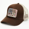 Brothers & Sons Men's Outdoors Type American Flag Patch Mesh-Back Ball Cap -Ariat Shop 2000358343 200 P1