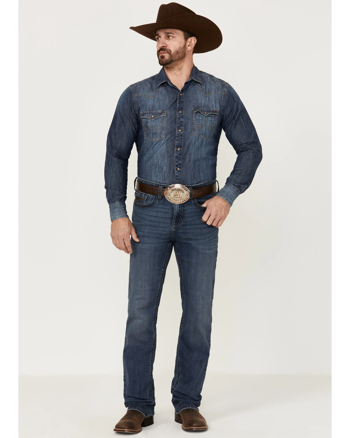 RANK 45 Men's Shotgun Wash Stackable Slim Straight Stretch Performance Jeans 3 RANK 45 Men's Shotgun Wash Stackable Slim Straight Stretch Performance Jeans