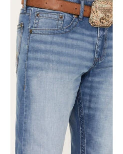 Rock 47 By Wrangler Men's Barlow Light Wash Slim Straight Jeans -Ariat Shop 2000359726 412 P2