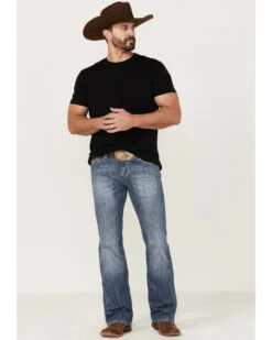 Rock & Roll Denim Men's Pistol Regular Bootcut Jeans -Ariat Shop 2000360318 400 P3