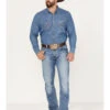 20X Wrangler Men's Mexia Light Wash Vintage Bootcut Stretch Denim Jeans -Ariat Shop 2000365074 412 P1
