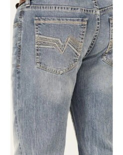 Cody James Men's Hacienda Medium Wash Stretch Slim Bootcut Jeans -Ariat Shop 2000365432 414 P4