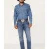Wrangler Retro Men's Ansley Stretch Slim Straight Jeans -Ariat Shop 2000366715 414 P1