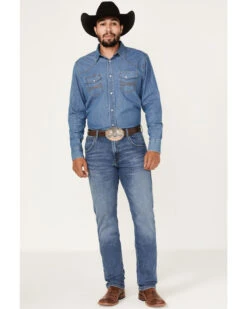 Wrangler Retro Men's Ansley Stretch Slim Straight Jeans
