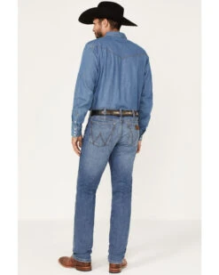 Wrangler Retro Men's Ansley Stretch Slim Straight Jeans -Ariat Shop 2000366715 414 P3