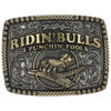 Dale Brisby Men's Bulls & Fools Attitude Belt Buckle -Ariat Shop 2000367558 040 P1