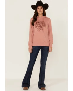 Blended Women's Roam Free Thunderbird Graphic Hoodie -Ariat Shop 2000367721 681 P4