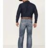 Rock & Roll Denim Men's Double Barrel Medium Wash Relaxed Straight Jeans -Ariat Shop 2000368870 414 P1