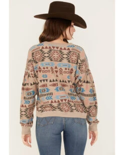 Ariat Women's Rainbow Vista Southwestern Sweatshirt -Ariat Shop 2000371897 200 P4