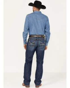 Ariat Men's M2 Prescott Kerwin Dark Wash Relaxed Stackable Bootcut Jeans -Ariat Shop 2000371947 400 P4