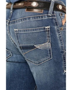 Ariat Men's M4 Walden Claudio Medium Wash Stretch Relaxed Straight Jeans -Ariat Shop 2000371953 400 P3