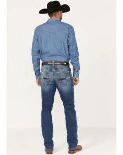 Ariat Men's M4 Walden Claudio Medium Wash Stretch Relaxed Straight Jeans -Ariat Shop 2000371953 400 P4