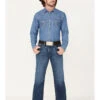 Cinch Men's Grant Medium Wash Relaxed Bootcut Performance Jeans -Ariat Shop 2000373442 402 P1