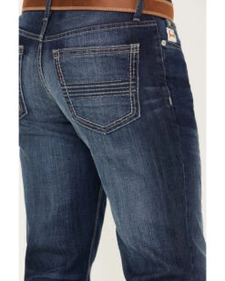 Cinch Men's Ian Medium Wash Slim Boot Performance Stretch Denim Jeans -Ariat Shop 2000373481 402 P3