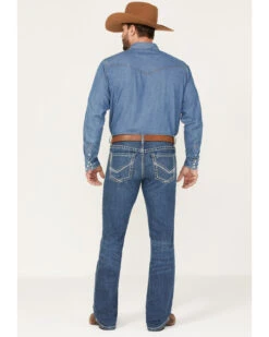 Cinch Men's Ian Medium Wash Slim Bootcut Performance Jeans -Ariat Shop 2000373497 402 P3