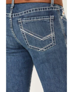 Cinch Men's Ian Medium Wash Slim Bootcut Performance Jeans -Ariat Shop 2000373497 402 P4