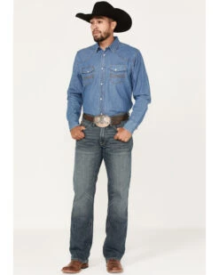 Ariat Men's M5 Louisville Seneca Medium Wash Stretch Straight Leg Jeans