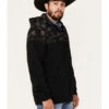 Moonshine Spirit Men's Midnight Camo Color-Blocked Zip-Front Hooded Pullover -Ariat Shop 2000374223 340 P1