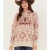 Ariat Women's Southwestern Print Logo Graphic Hoodie -Ariat Shop 2000374278 280 P1