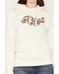 Ariat Women's Metallic Embroidered Logo Hoodie -Ariat Shop 2000374279 100 P3