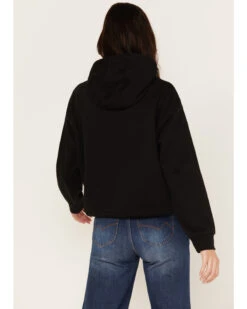 Wrangler Retro Women's Bold Logo Cropped Hoodie -Ariat Shop 2000374538 001 P4