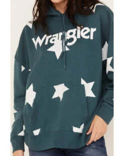 Wrangler Retro Women's Starry Logo Hoodie -Ariat Shop 2000374542 442 P3