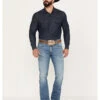 Wrangler Retro Men's 77MWP Medium Wash Slim Boot Stretch Denim Jeans -Ariat Shop 2000374572 413 P1