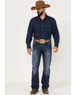 Rock 47 By Wrangler Slim Fit Bootcut Stretch Denim Jeans