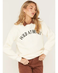 Cleo + Wolf Women's Wild At Heart Graphic Sweatshirt -Ariat Shop 2000374824 103 P3