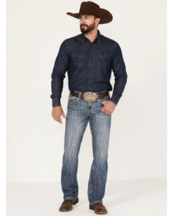Rock & Roll Denim Men's Pistol Medium Vintage Wash Straight Jeans -Ariat Shop 2000375481 414 P3