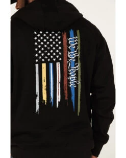 Howitzer Men's We Honor Patriotic Hooded Sweatshirt -Ariat Shop 2000377271 001 P4