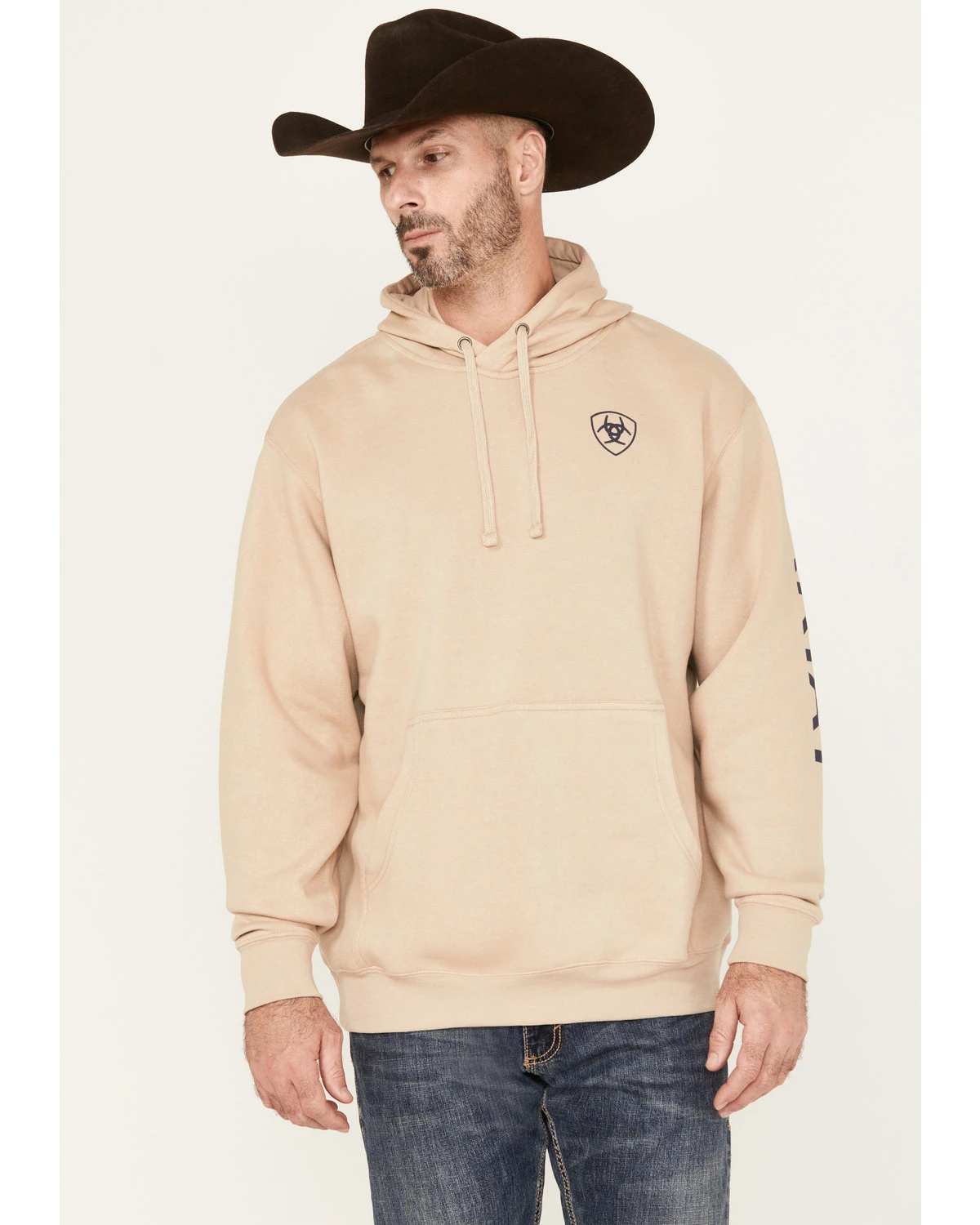Ariat Men's Logo Hooded Sweatshirt 3 Ariat Men's Logo Hooded Sweatshirt