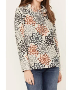 Kavu Women's Bella Coola Lunar Dreams Polar Fleece Sweatshirt -Ariat Shop 2000378070 900 P3