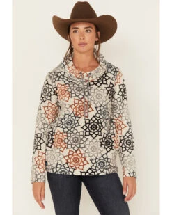 Kavu Women's Bella Coola Lunar Dreams Polar Fleece Sweatshirt -Ariat Shop 2000378070 900 P5