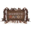 Carstens Home Life Is Better At The Ranch Fringe Decorative Throw Pillow -Ariat Shop 2000378152 200 P1