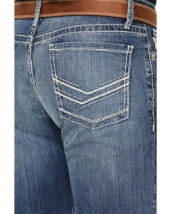 Cinch Men's Ian Medium Stonewash Slim Boot Performance Stretch Denim 9 Cinch Men's Ian Medium Stonewash Slim Boot Performance Stretch Denim -Ariat Shop 2000380103 402 P4